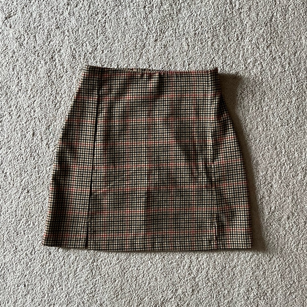 Plaid brandy Melville/John galt skirt
